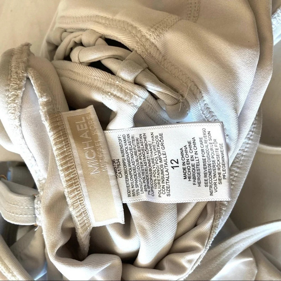 Michael‎ Michael Kors Cruise Strappy Swimsuit 12 - Picture 9 of 9